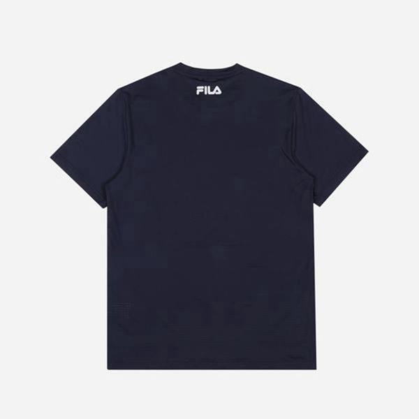 Fila Tričká Panske Námornícka Modrá - Aqua Time S/S Vypredaj - Slovakia 76943-FYPX